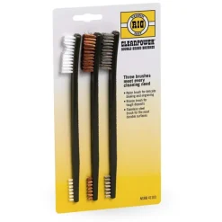 A52179 - BIRCHWOOD CASEY Set de 3 brosses de nettoyage