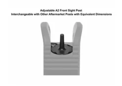AD99995 - Guidon fixe UTG pour AR15