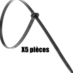 AD99605x5 - IMPACT DEFENDER x5 Menottes serflex NOIRES