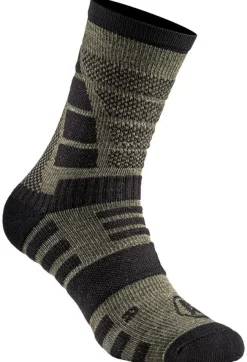 01.0993114346 - A10 Equipement 43-46 Chaussettes IMPACT 9" Winter Vert Olive UK 9-12 US 10-13