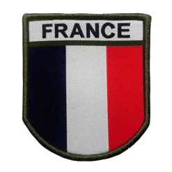 01.202785 - A10 EQUIPEMENT Patch Ecusson France brodé haute visibilité