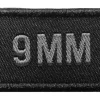 01.202753 - A10 EQUIPEMENT Patch 9 mm brodé NOIR