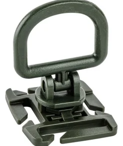 01.097304 - A10 EQUIPEMENT Point d'ancrage rotatif D-Ring M.O.L.L.E vert olive