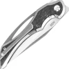 AGO Knives Baldr Titanium Marble Carbon