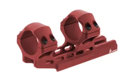 AIR32234AR - UTG® ACCU-SYNC® 30mm High Profile 34mm Offset Picatinny Rings Red