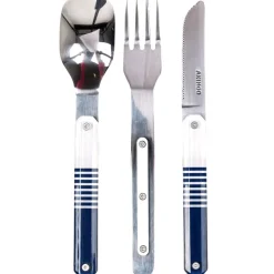 Akinod kit de couverts 12h34 Marinière bleu
