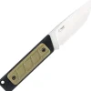 1063A6 - Kizer Smolt 14C28N Black G10 & Micarta