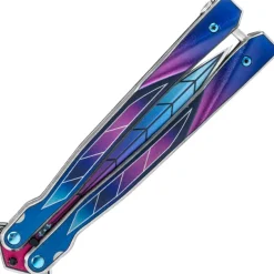 02148 - Albainox Papillon acier Rainbow