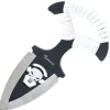 32452 - Albainox Push Dagger Skull Black