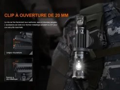 ALC-03 - FENIX ALC-03 Support avec pince de verrouillage Série PD TK LD