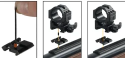 A67094 - Lot de 2 adaptateurs pour rails 11 mm - 21 mm