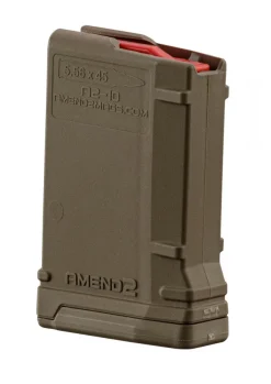 AMD122 - Chargeur AMEND2 10 coups 223 Rem pour AR15 Green ODG