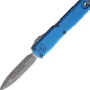 11224-10APBL - Microtech Ultratech Gen IV D/E OTF Apo Blue