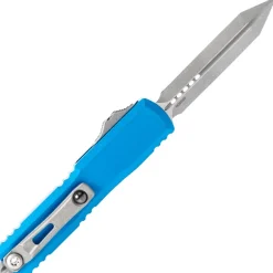 12494-10APBL - Microtech UTX-70 Gen IV D/E Spartan Apo Blue
