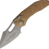 169-10APBN - Microtech Stitch S/E Apo Brown Aluminium
