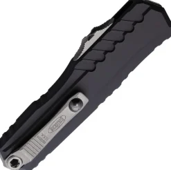 1242-10AP - Microtech Cypher II D/E Apo Black STD