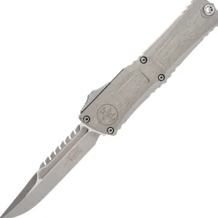 1217-10APNC - Microtech Combat Troodon Interceptor gen III Signature Apo Natural Clear