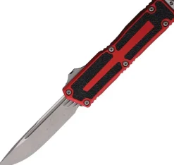 1278-10APRD - Microtech Scarab II Gen III S/E Apo Red