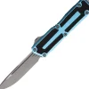 1278-10 APTQ - Microtech Scarab II Gen III S/E Apo Turquoise