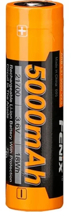 ARBL21-5000U - FENIX ARB-L21-5000 v2.0 Accumulateur 21700, 3.6V, 18Wh