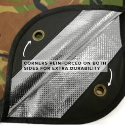 AR6082CAMO - Arcturus Gear Bâche Réfléchissante Renforcée 1,5 x 2,1 m CAMOUFLAGE