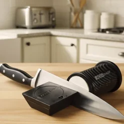 AS137C - ACCUSHARP Aiguiseur Roulant 4 Pierres #320-#6000