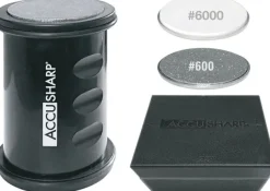 AS138C - ACCUSHARP Aiguiseur Roulant 2 pierres diamants #600ᝰ