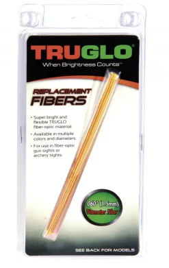 A50471 - Truglo Set de 5 fibres optique fluo bicolore 2mm