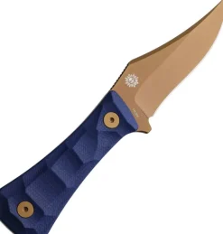 Auxiliary Manufacturing Pocket Bowie Deadhead Blue G10