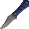 Auxiliary Manufacturing Pocket Bowie Deadhead Blue G10