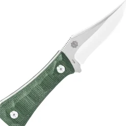 Auxiliary Manufacturing Pocket Bowie Deadhead Green micarta