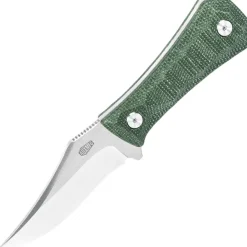 Auxiliary Manufacturing Pocket Bowie Deadhead Green micarta