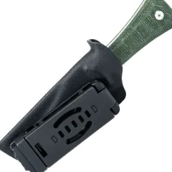 Auxiliary Manufacturing Pocket Bowie Deadhead Green micarta