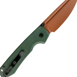 A2929 - Vosteed Raccoon 2.0 Copper Dune 14C28N Green micarta