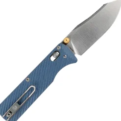 A4112 - Vosteed Vombat Crossbar Lock Blue G10 Satin 14C28N