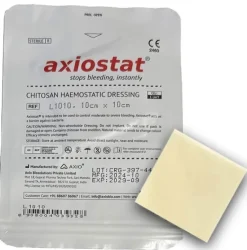 AXIO.L1010 - AXIOSTAT Compresse Hémostatique Chitosane 10 x 10 cm