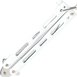 02179-B - Albainox Papillon porte-clés blanc