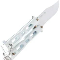 02179-B - Albainox Papillon porte-clés blanc