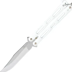 02179-B - Albainox Papillon porte-clés blanc