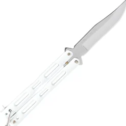 02179-B - Albainox Papillon porte-clés blanc