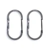 BARESTR-625 - Barebones Living Mousquetons Argenté Medium lot de 2 pièces