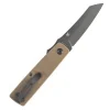 B2135A5 -Tenable Higonokami Gray D2 Light Sand G10