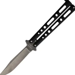 BC117BSW - Bear & Son Couteau papillon Black SW