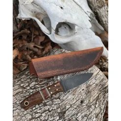 BCO008SB - BADGER CLAW OUTFITTERS Crazy Horse Leather Sheath 8"