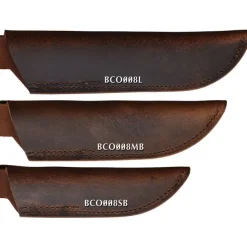BCO008SB - BADGER CLAW OUTFITTERS Crazy Horse Leather Sheath 8