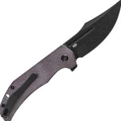 B1089C1 - Tenable Orion Blackwash Nitro-V Purple Micarta