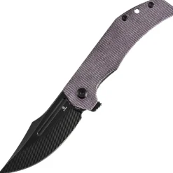 B1089C1 - Tenable Orion Blackwash Nitro-V Purple Micarta