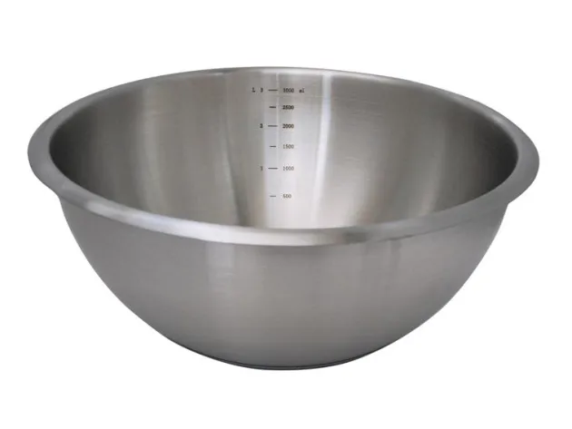 BEL3373.24 BASSINE DEMI-SPHERIQUE DE BUYER Ø 24 CM INOX
