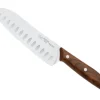 BEL2C.1005NO COUTEAU SANTOKU DUE CIGNI 1896 17,5CM ALVEOLE NOYER