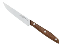 BEL 2C.1003NO COUTEAU STEAK DUE CIGNI 1896 10,5CM NOYER LAME LISSE